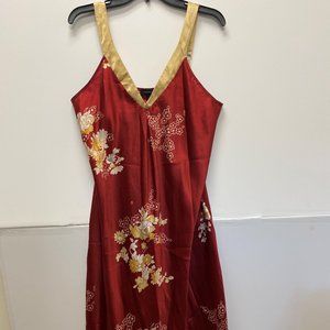 Jones New York Silky Gown with Robe 2 pc Set